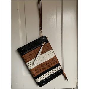 Charming Charlie pocket book purse/ clutch